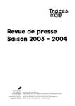Revue de presse 2003-2004